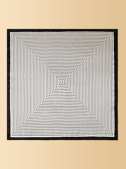 Nara Neckerchief – Black Border