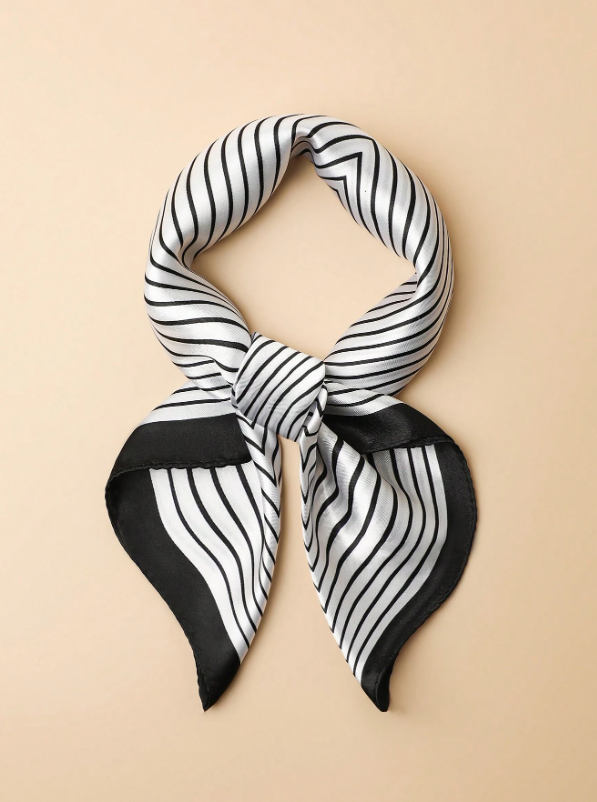 Nara Neckerchief – Black Border