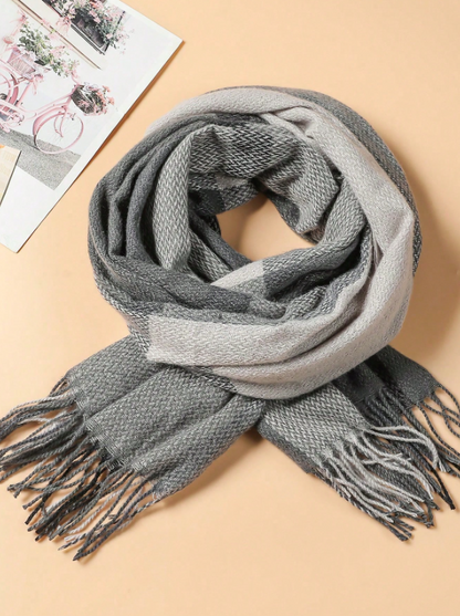 Refined Colorblock Scarf