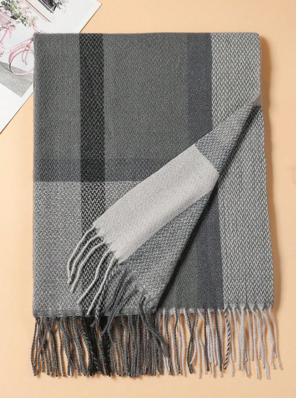 Refined Colorblock Scarf