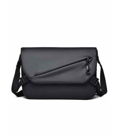 Black Fold Crossbody