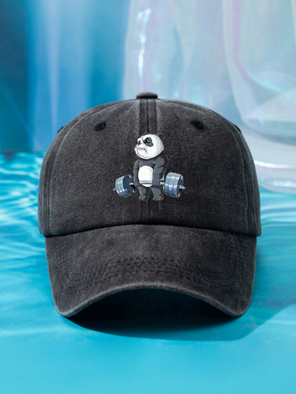 Panda Washed Cap
