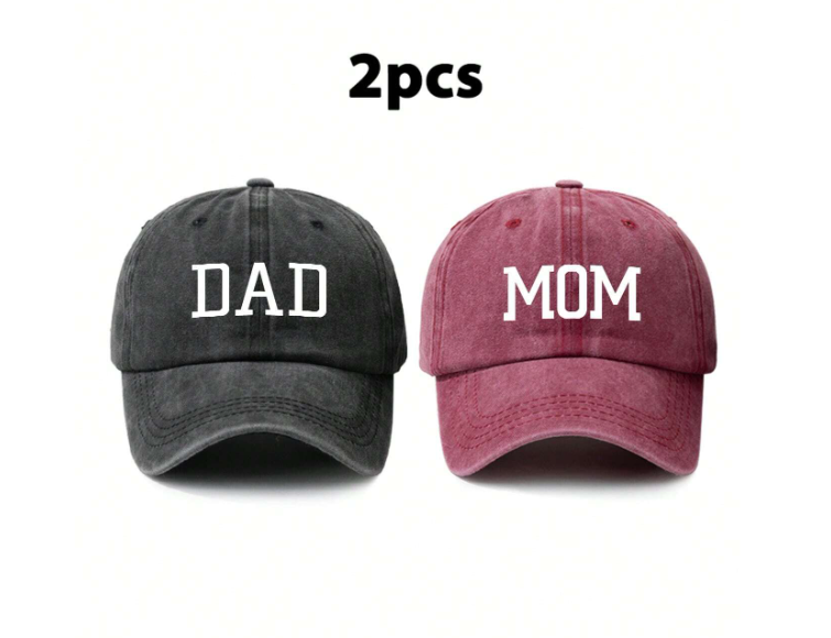 Mom & Dad Cap Set