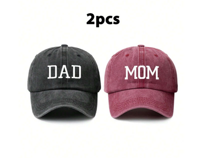 Mom & Dad Cap Set