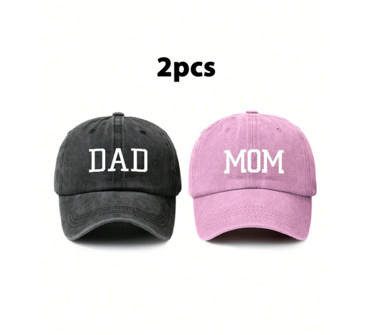 Mom & Dad Cap Set