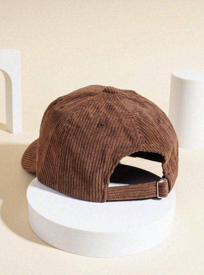 Golden Duck Cord Cap