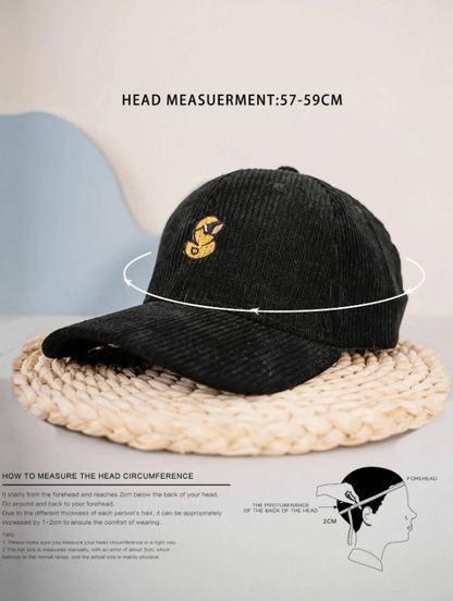 Black Cord Cap