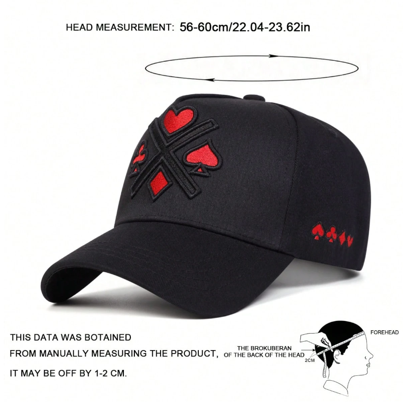 Card Suit Unisex Cap