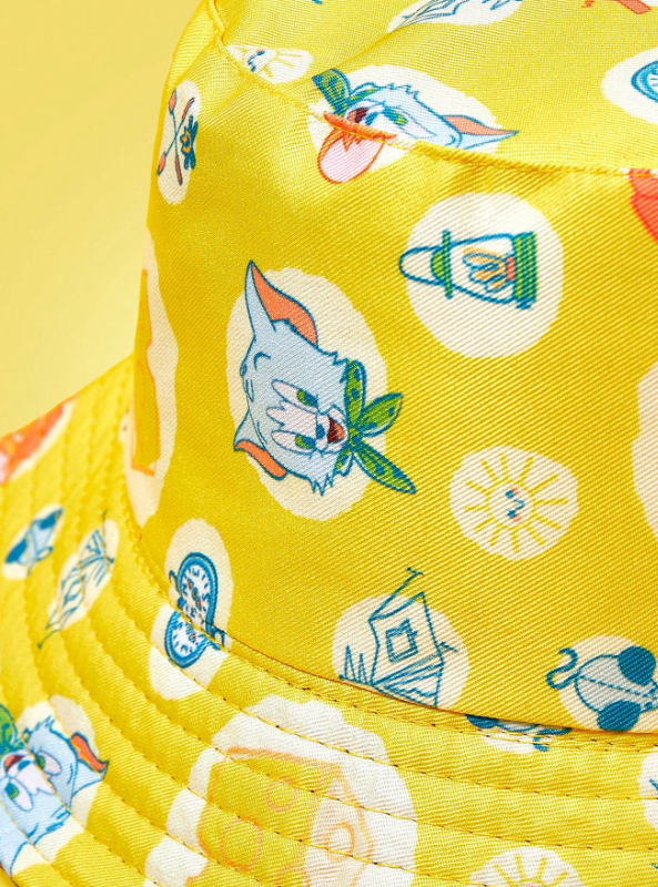 Yellow Tom & Jerry Bucket
