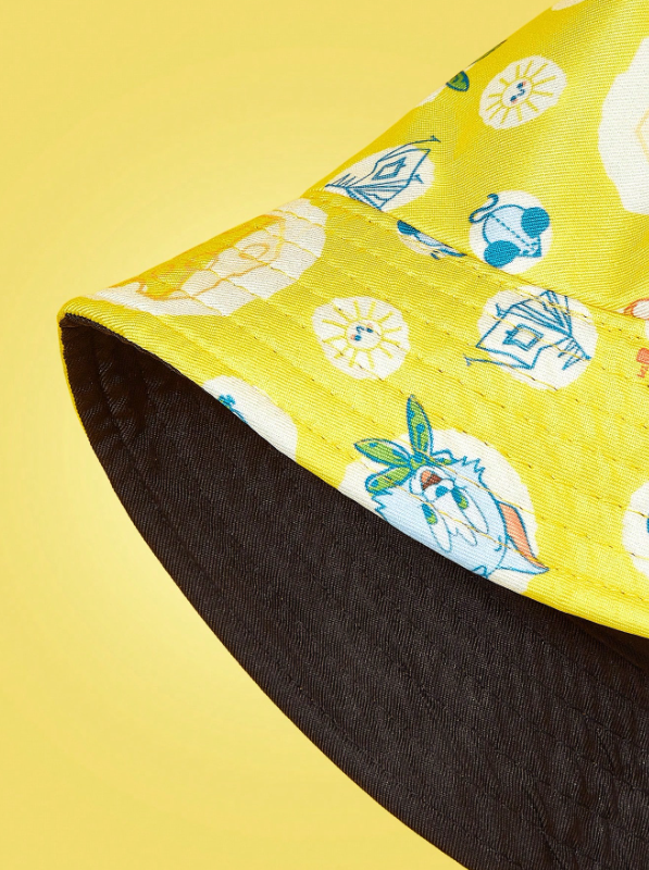Yellow Tom & Jerry Bucket