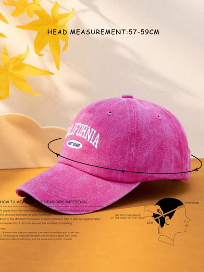 Pink California Cap