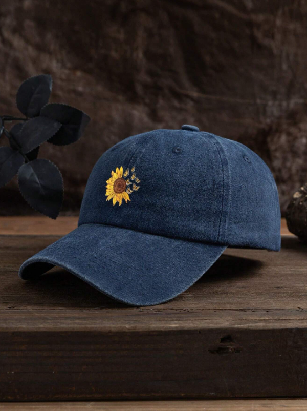 Sunpetal Indigo Cap