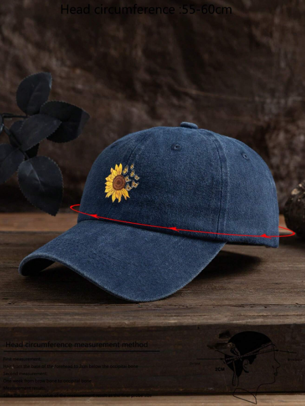 Sunpetal Indigo Cap