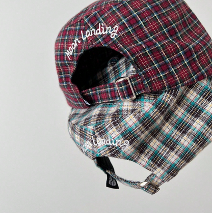 Retro Plaid Baseball Cap