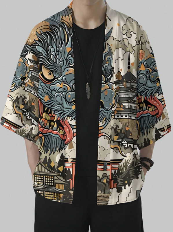 Raijin Japanese Kimono