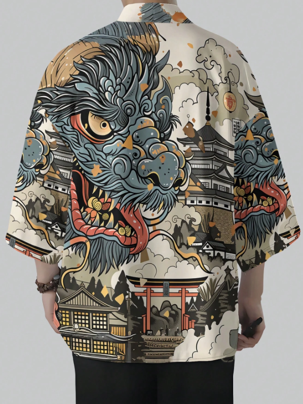 Raijin Japanese Kimono