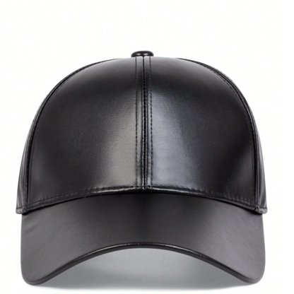 Midnight Leather Cap