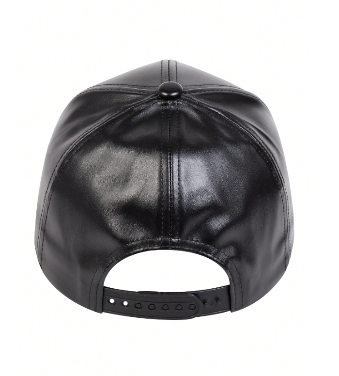 Midnight Leather Cap