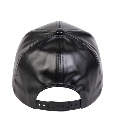 Midnight Leather Cap