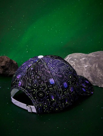 Neon Circuit Cap