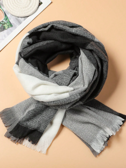 Block Knit Scarf