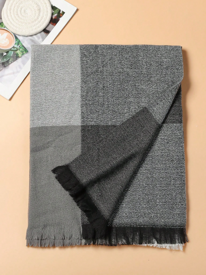 Block Knit Scarf