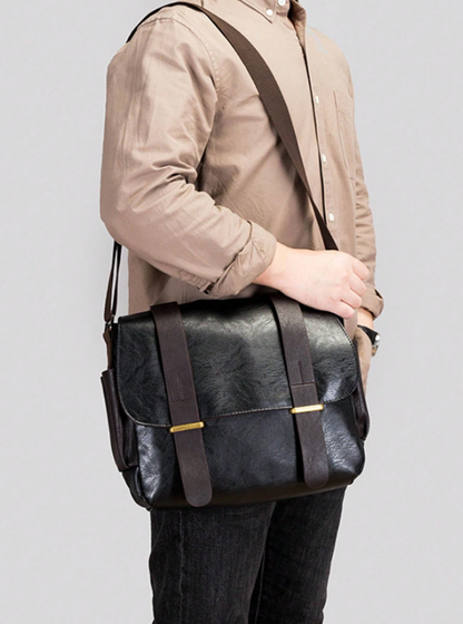 Vintage Leather Crossbody