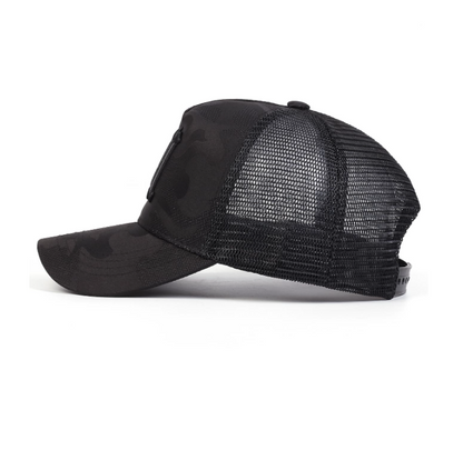 Camo Black Cap