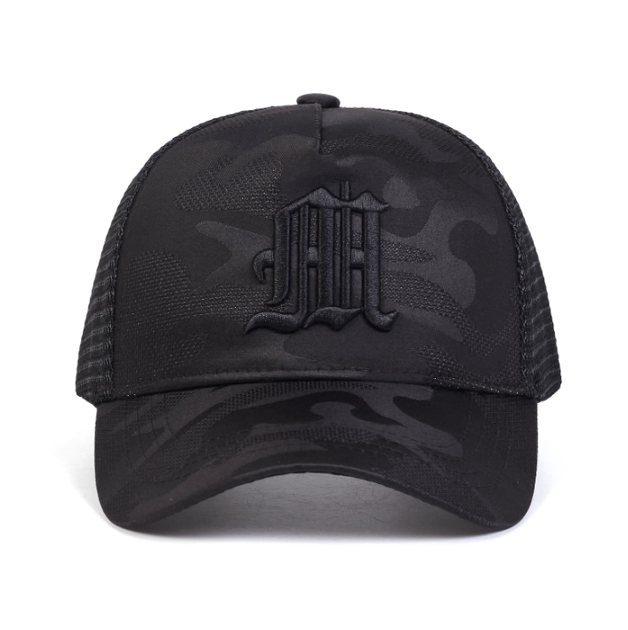 Camo Black Cap