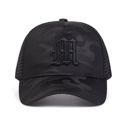 Camo Black Cap