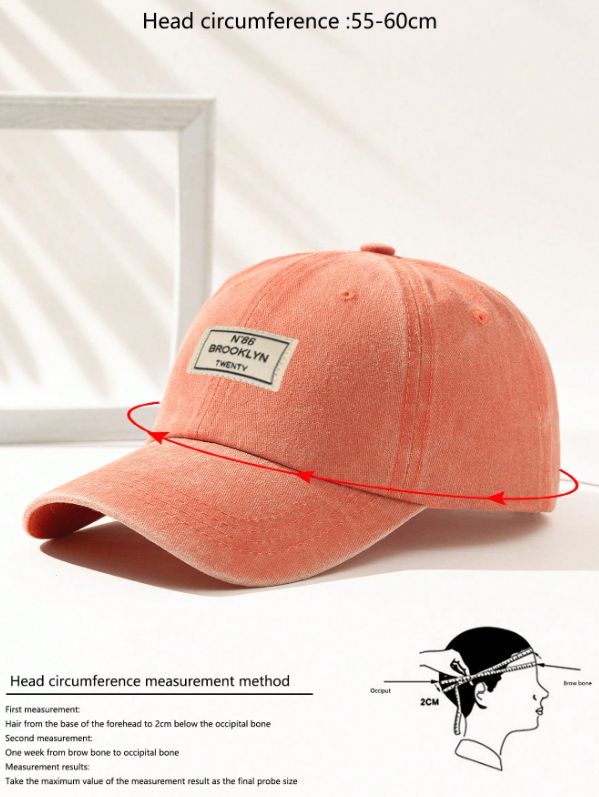 Coral Brooklyn Cap