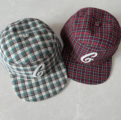 Retro Plaid Baseball Cap