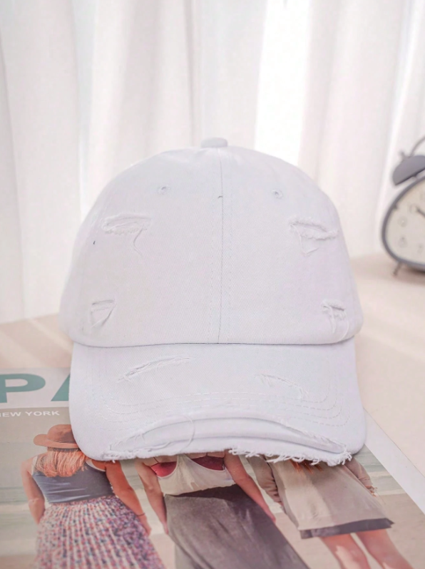 Ripped Distressed Cap