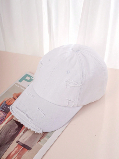 Ripped Distressed Cap