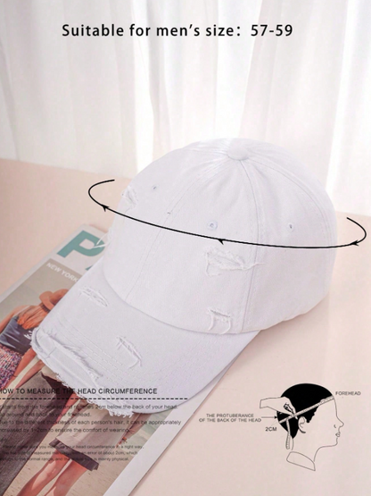 Ripped Distressed Cap