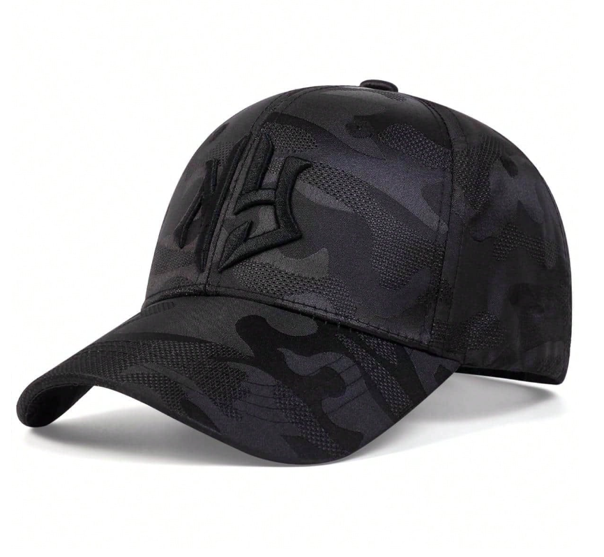 Camo Black Cap