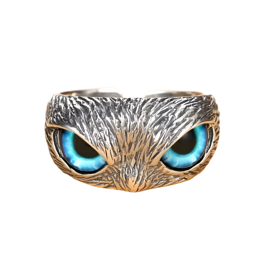 Owl – Blue-Eyed Ring