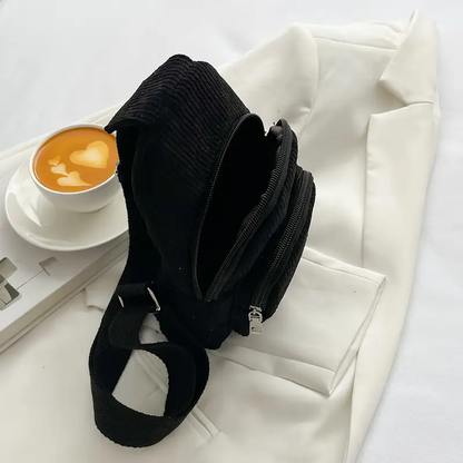 CrushCord Velvet Crossbody