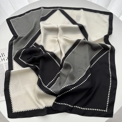 Noire Jacquard Neckerchief