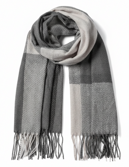 Refined Colorblock Scarf