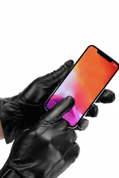 Thermal Black Gloves