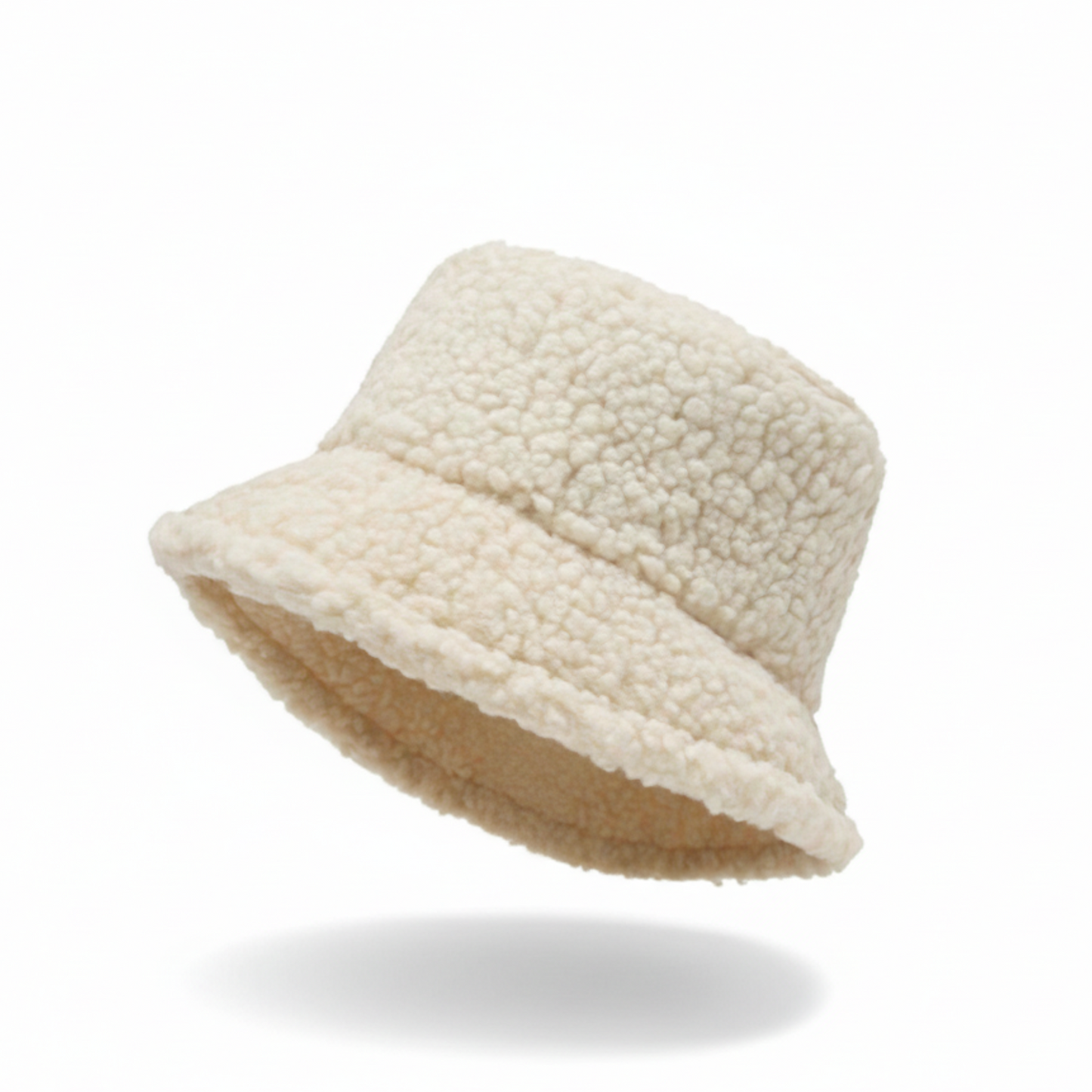 Beige Sherpa Bucket