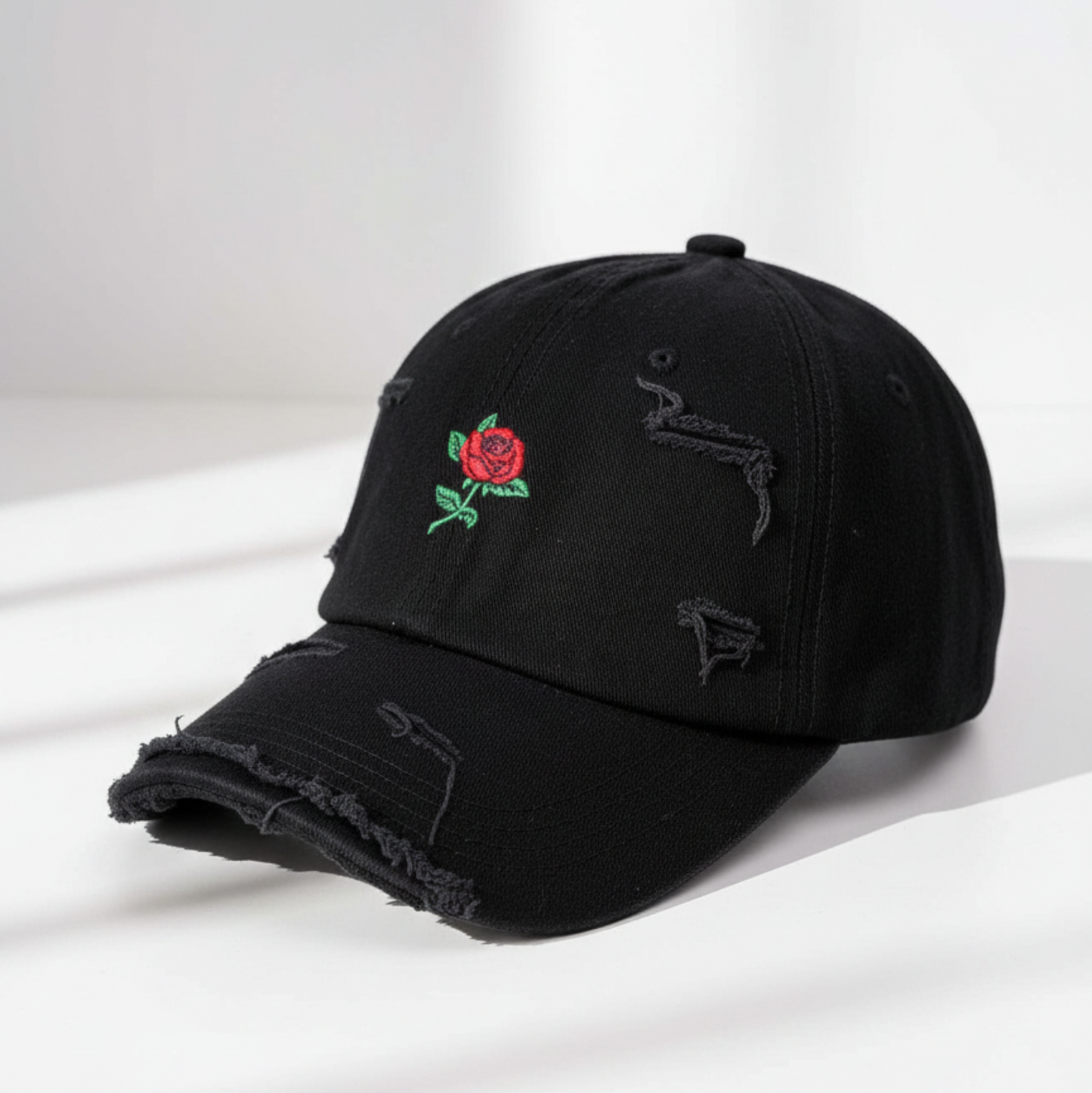 Black Bloom Cap