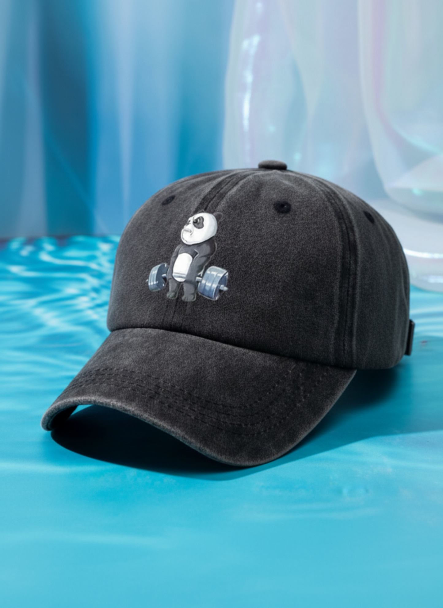 Panda Washed Cap