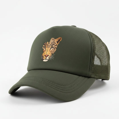 Savanna Leopard Cap