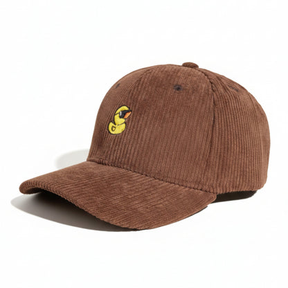 Golden Duck Cord Cap