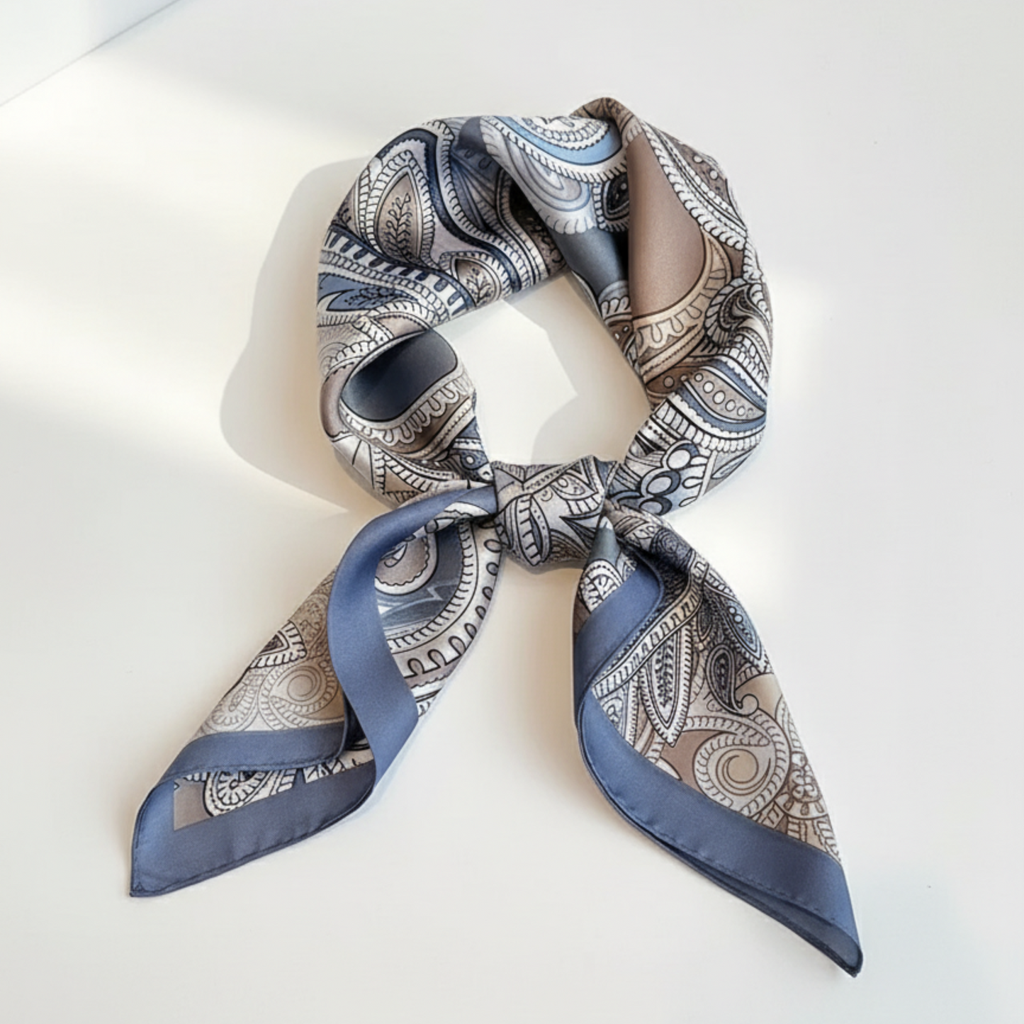 Aure Blue Neckerchief