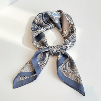Aure Blue Neckerchief