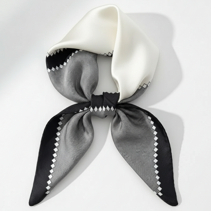 Noire Jacquard Neckerchief