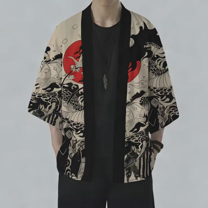 Kuroha Japanese Kimono
